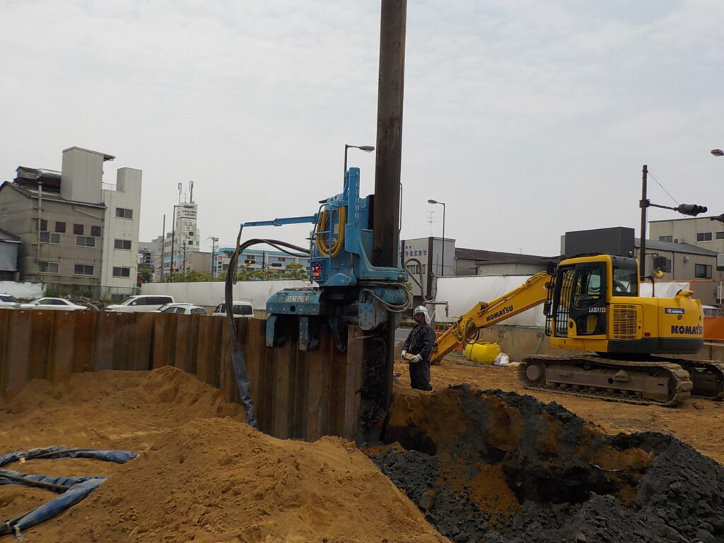 北津守土壌改良工事