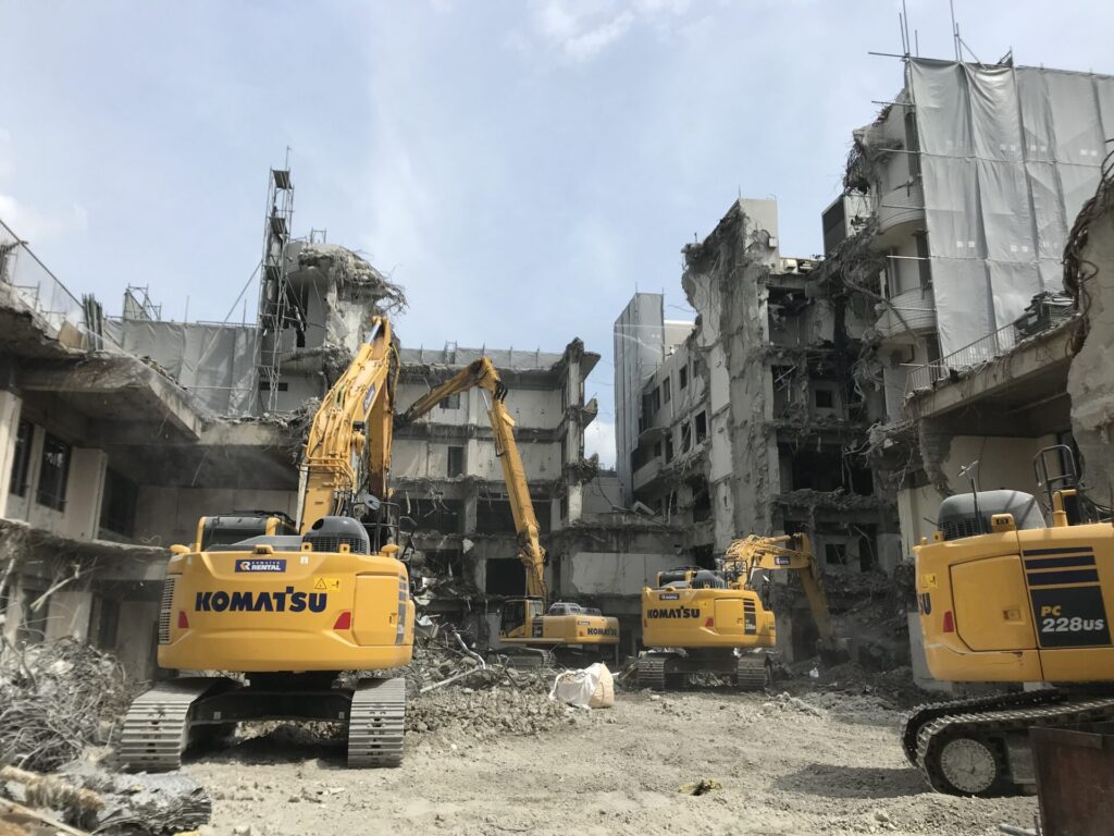 西淀川区某病院解体工事